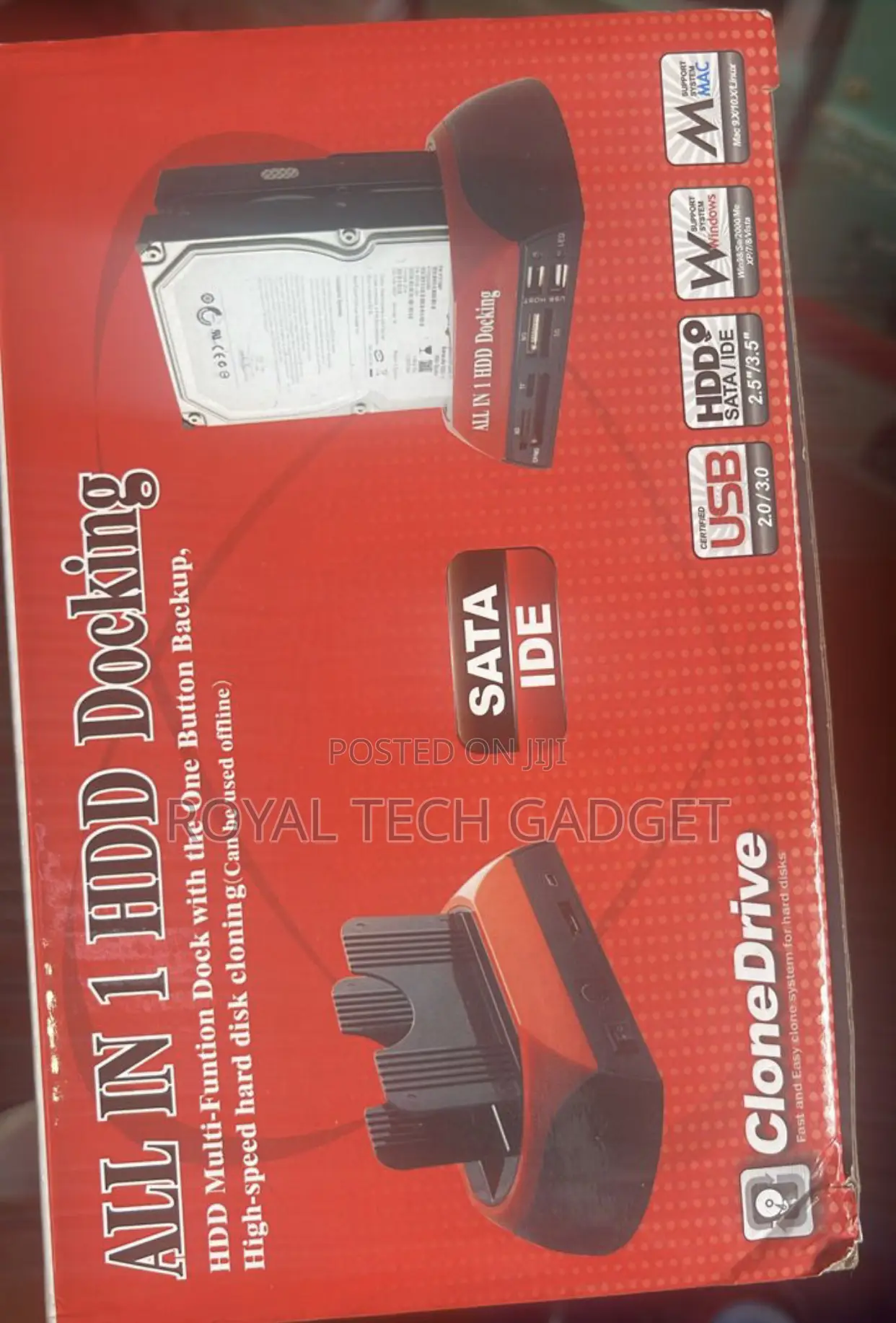 All in 1 HDD Docking SATA Dock