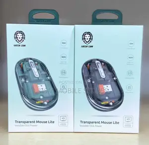 Green Lion Transparent Mouse 2400DPI 400mah