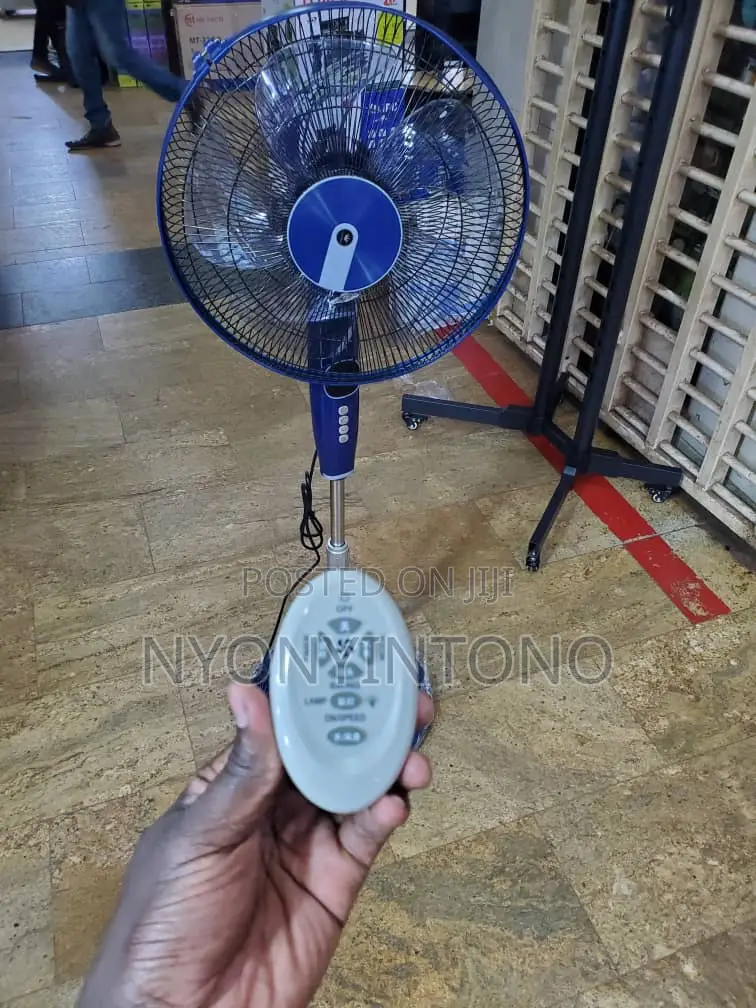 Cytech Crown Stand Fan With Remote Control.