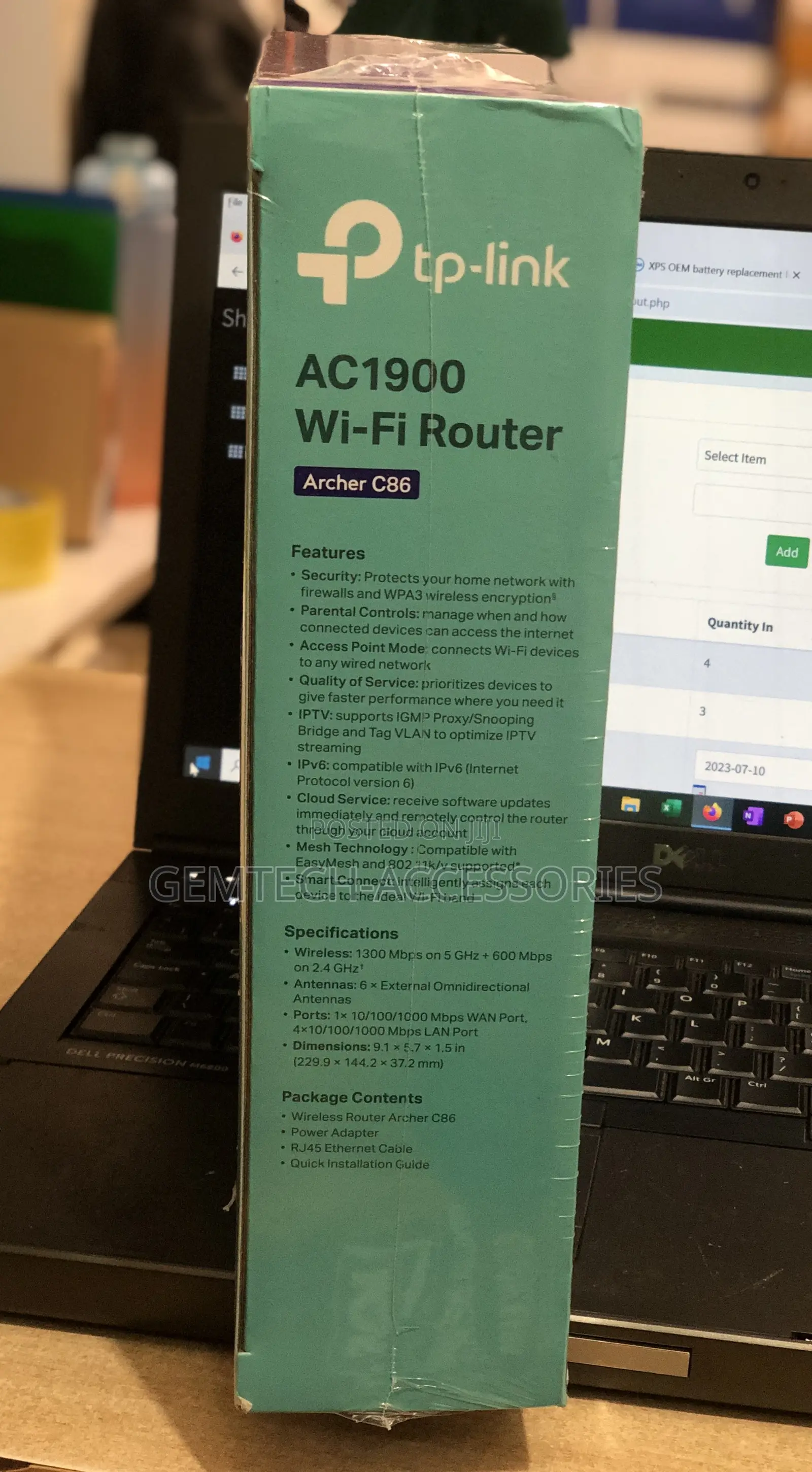 Tplink Archer C86 Wifi Mesh Router