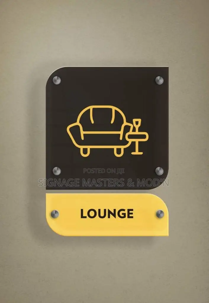 Door Labels and Directions Signs