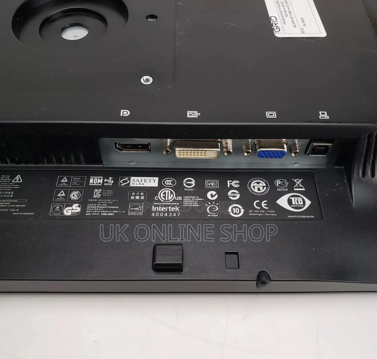 HP Compaq La2206x LCD VGA Dvi-D Display 20 Monitor - Tested
