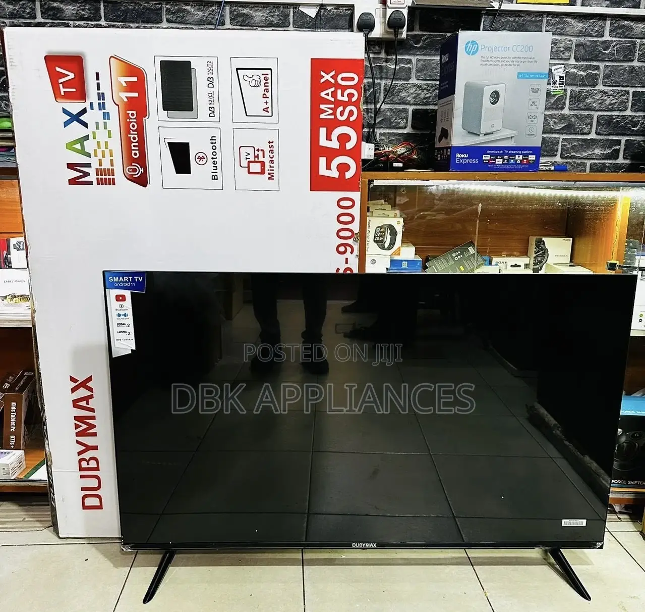 Dubymax 55inch Smart Uhd TVS Available