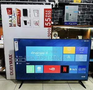 Dubymax 55inch Smart Uhd TVS Available