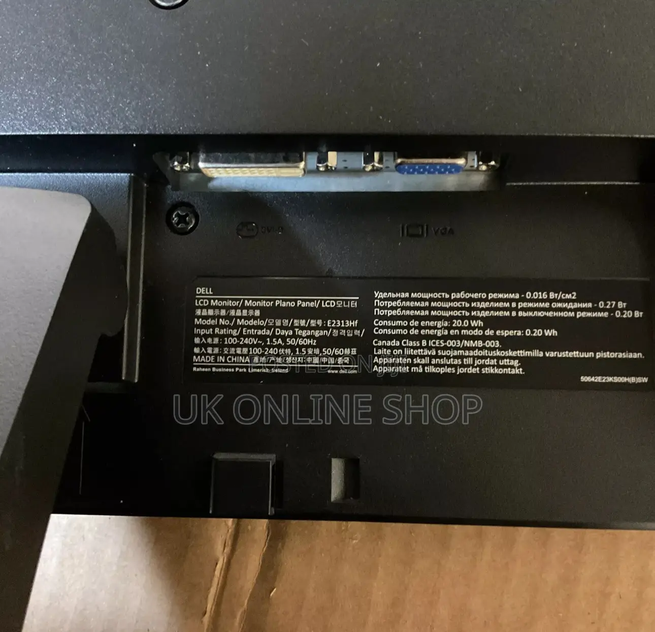 Dell E2313hf 23" LED LCD Monitor 1920 X 1080