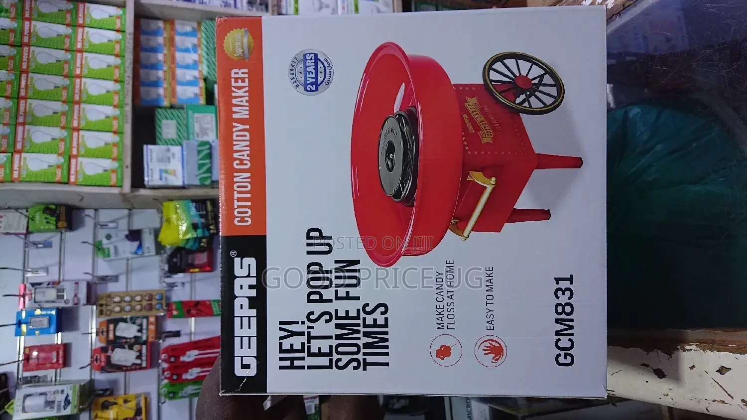 Geepas Cotton Candy Maker.
