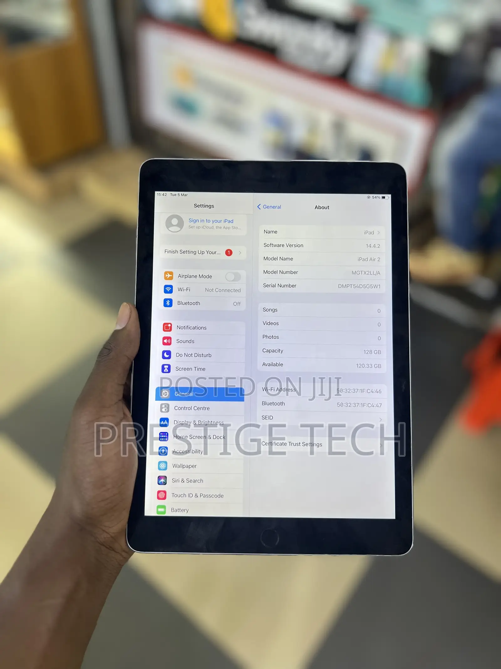 Apple iPad Air 2 128 GB Gray