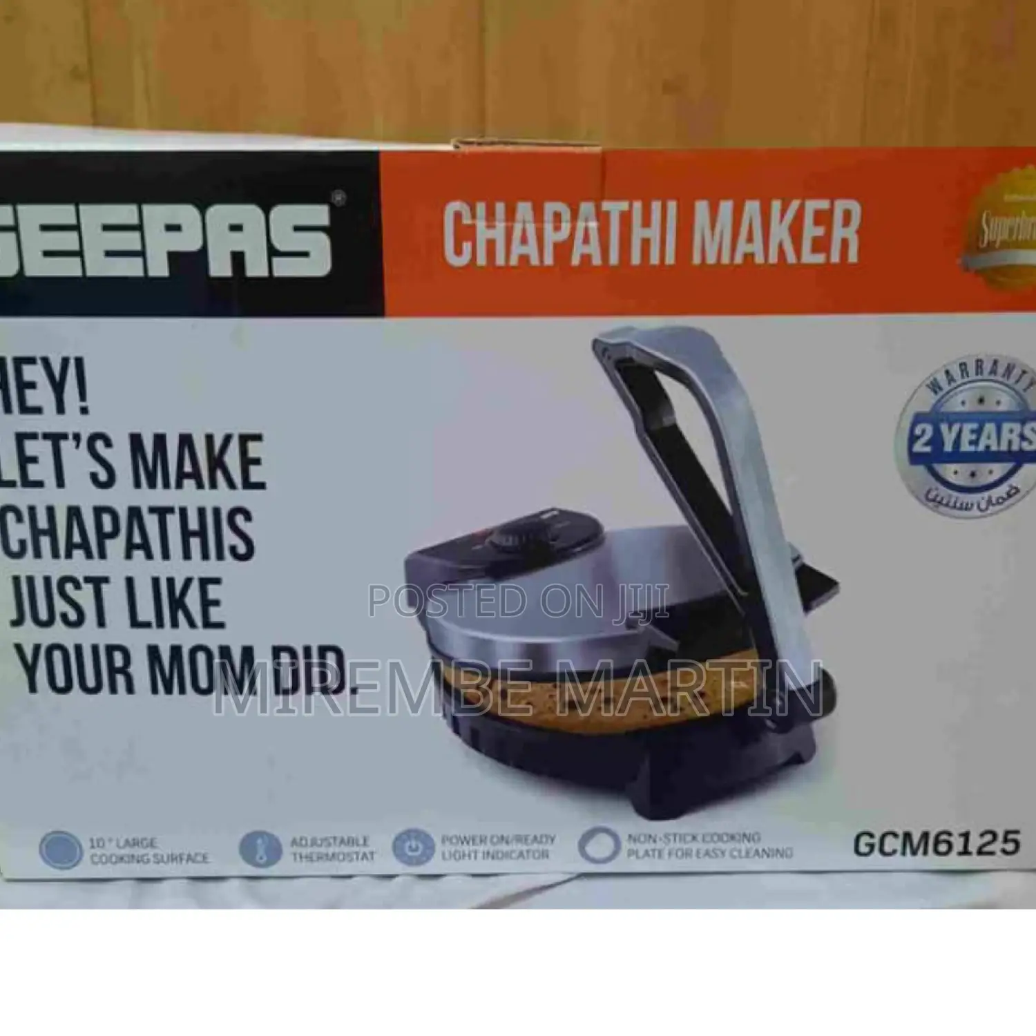 Geepas Electric Chapati Maker.