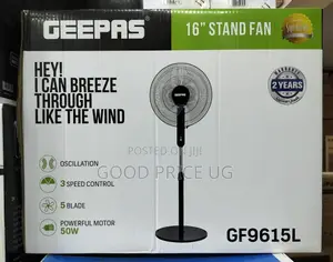 16 Inches Geepas Stand Fan.