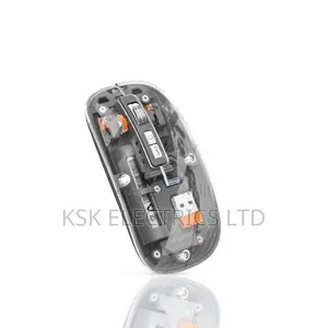 Green Lion Transparent Mouse 2 1600DPI - Black