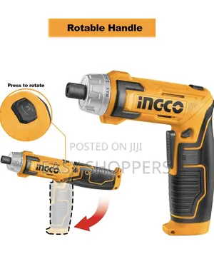 INGCO Cordless Rechargeable Power Drill Driver Set