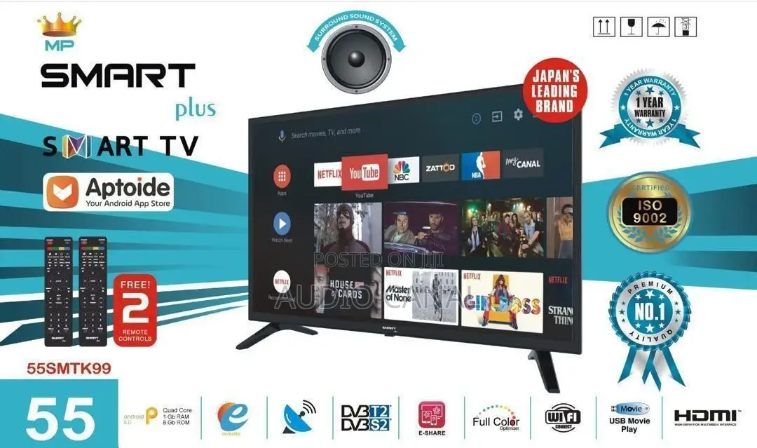 Smartplus 55” Smart Digital Tv