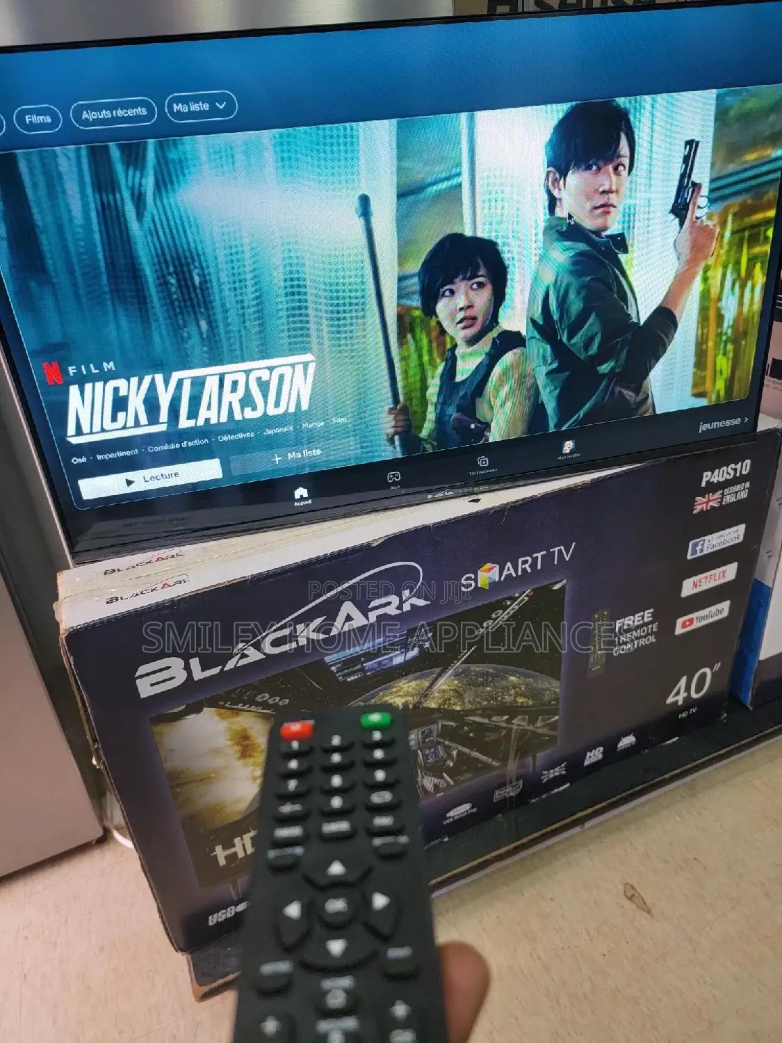 40inches Black Ark Smart Tv