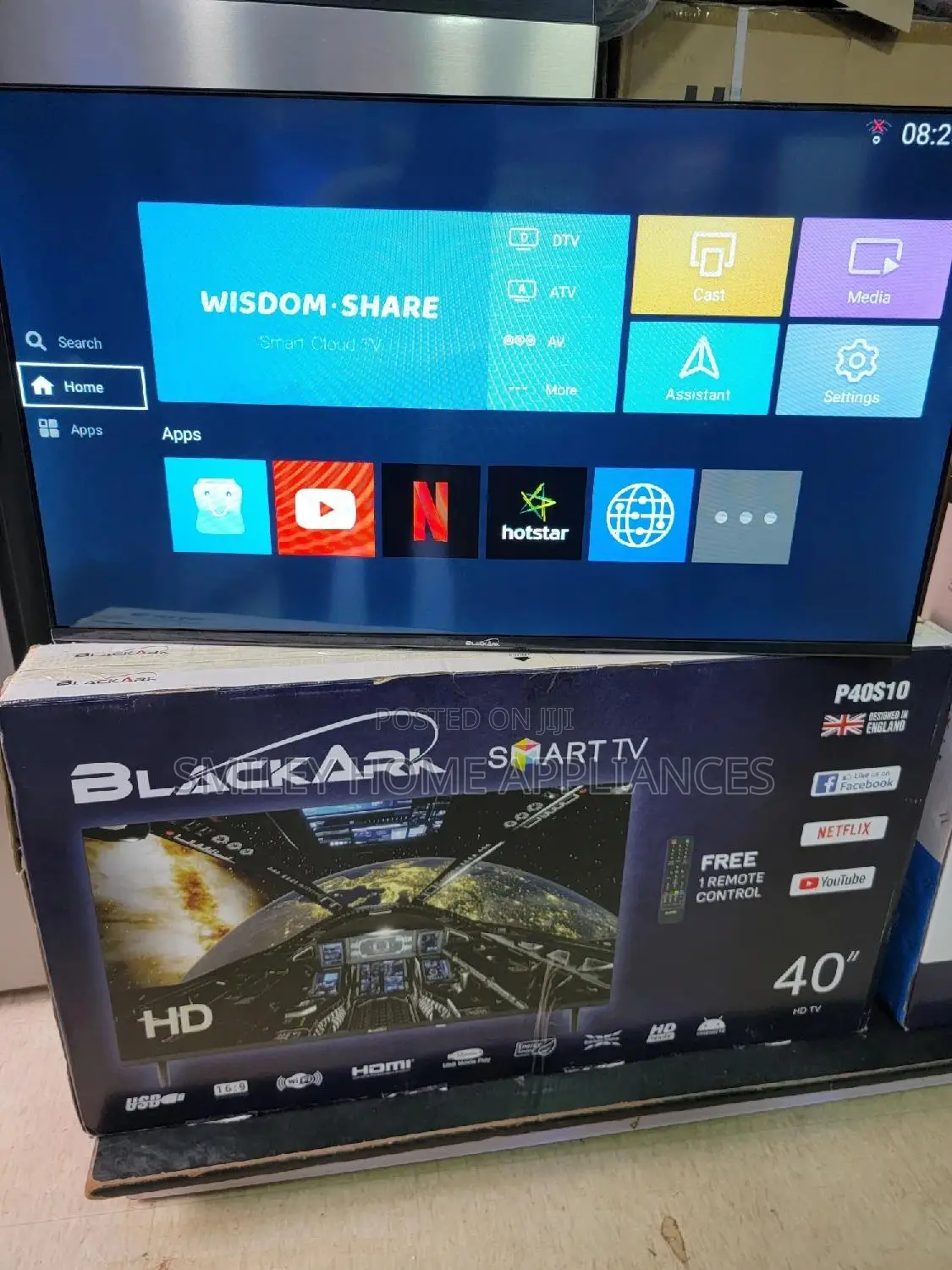 40inches Black Ark Smart Tv