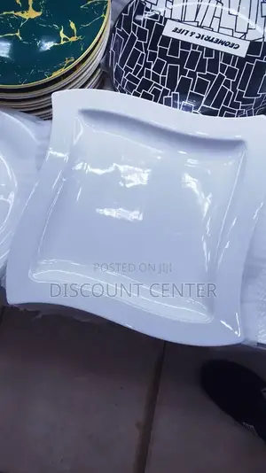 Square Dinner Plates Dozen 12