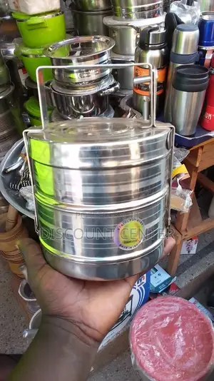 Stainless Partitioned Foof Flask Double