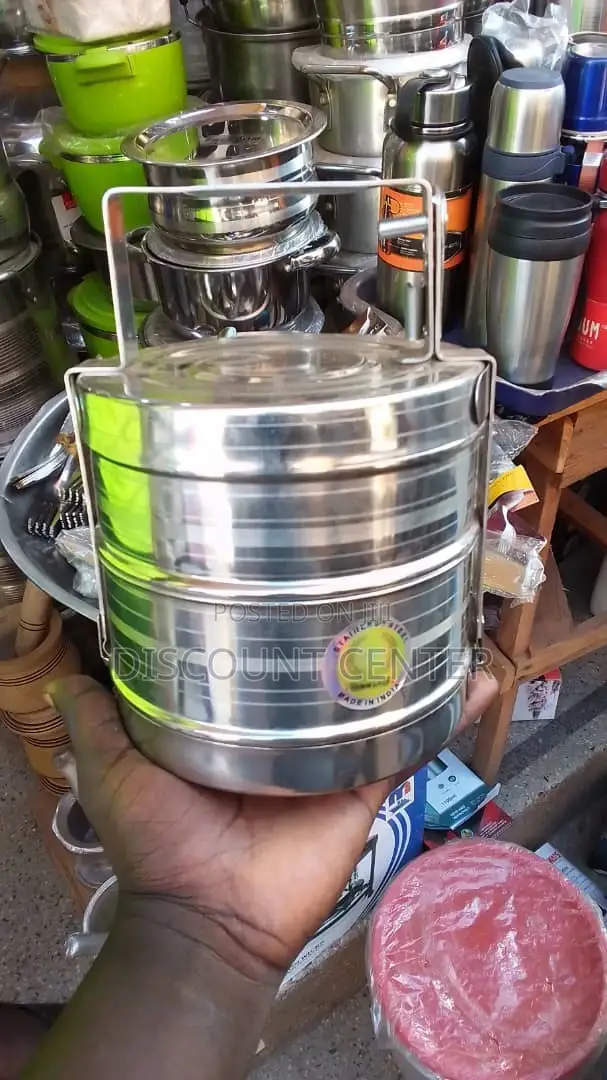Stainless Partitioned Foof Flask Double