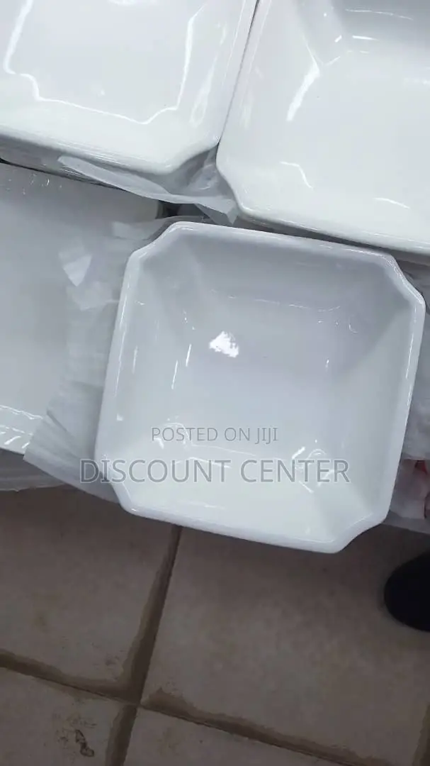 Square Salad Soup Bowls 12 Pieces