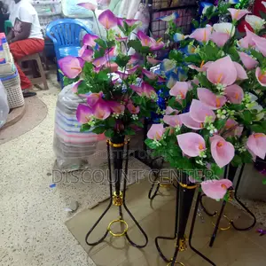 Decorative Flower Stand Plus Flowers