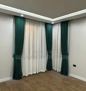 Forest Green Curtains Per Set