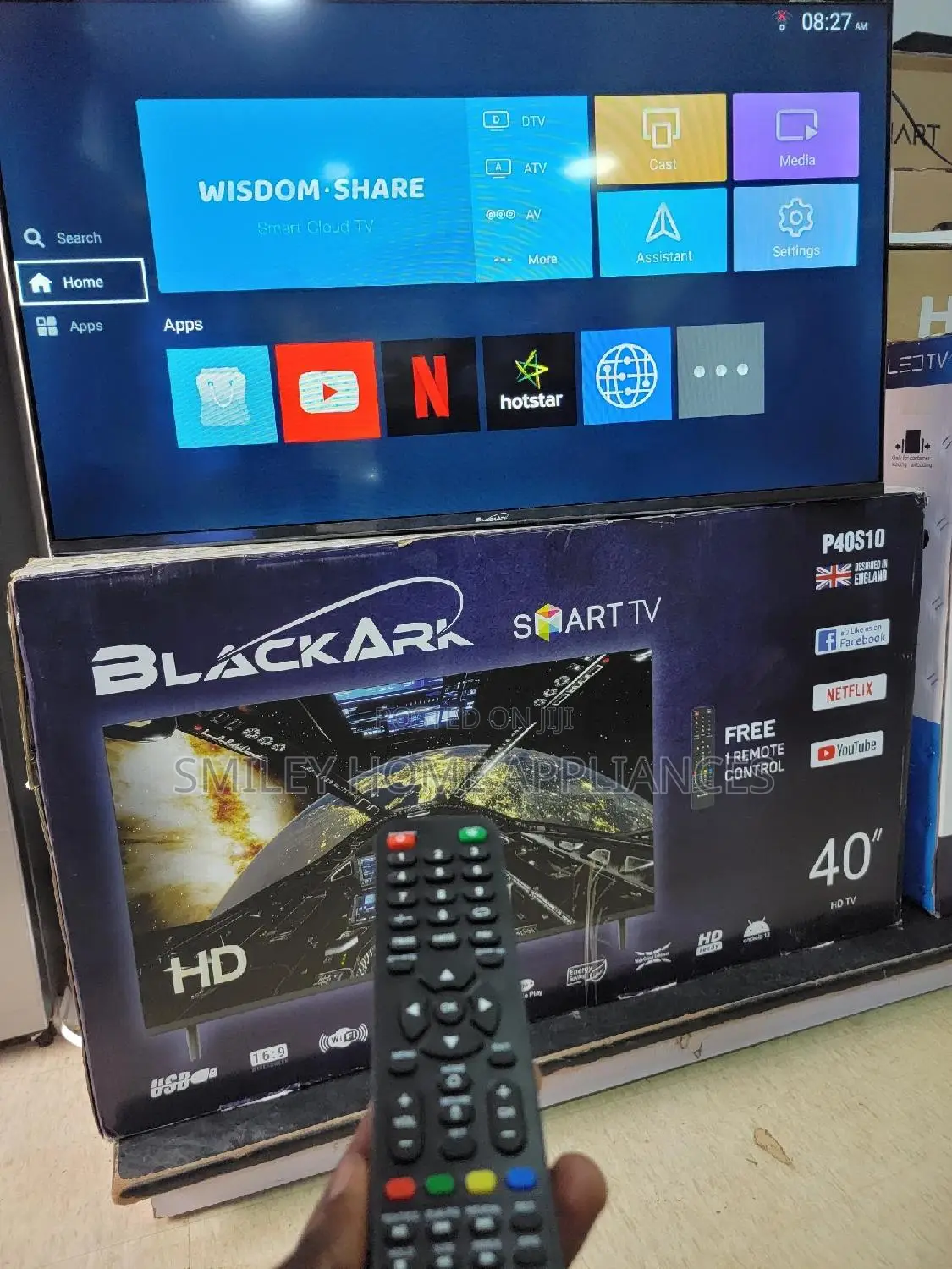 Discounted 40inches Smart Tv Blackark