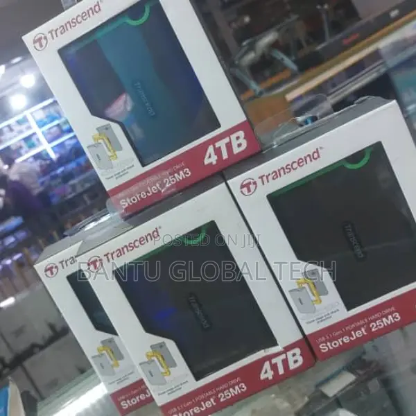 4tb Transcend 3.1 External Drive