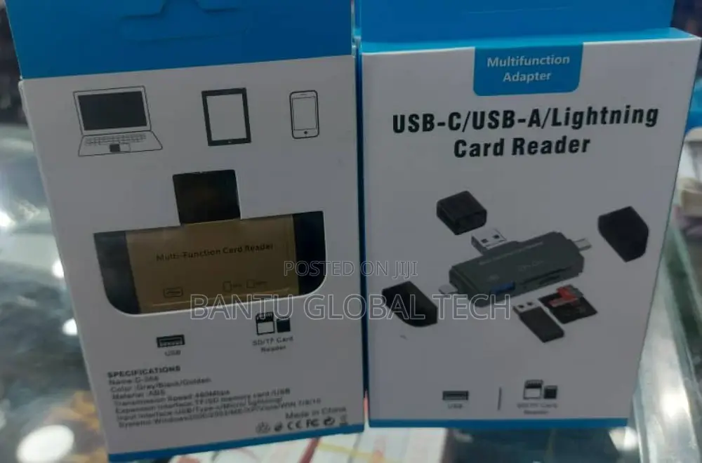 USB-C / USB-A / Lightning Card Reader