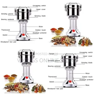 300g Electric Herb Grain Grinder Cereal Powder Machine,