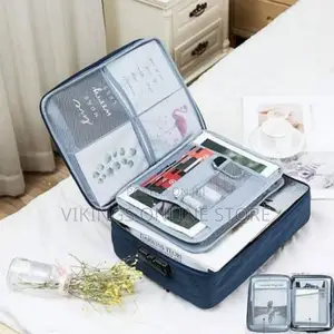 Portable File Organizer Bag Passport Certificate Holder