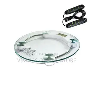 Set of Digital Weighing Scale + Rope - Multicolour