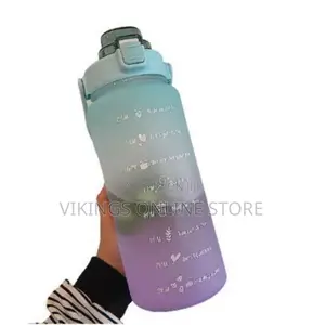 2L Motivational Water Bottle With Time Marker