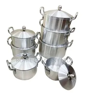 7pieces of Stainless Steel Saucepan