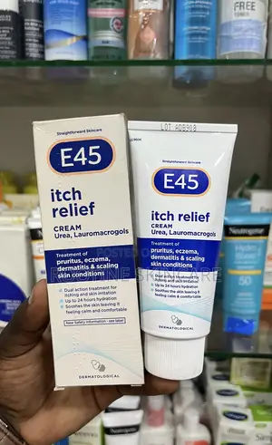 E 45 Itch Relief Cream Treats Eczema