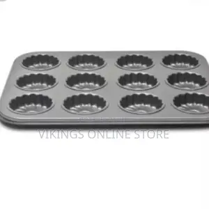 12-Hole Long Life,Cupcake Muffins Baking Tray /Oven Tray Pan