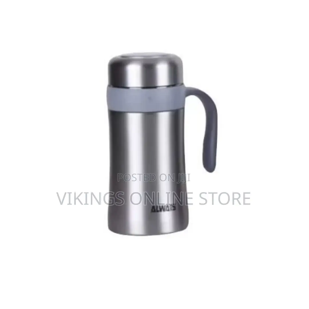 Always 600ml Vacuum Travel Mug - Silver