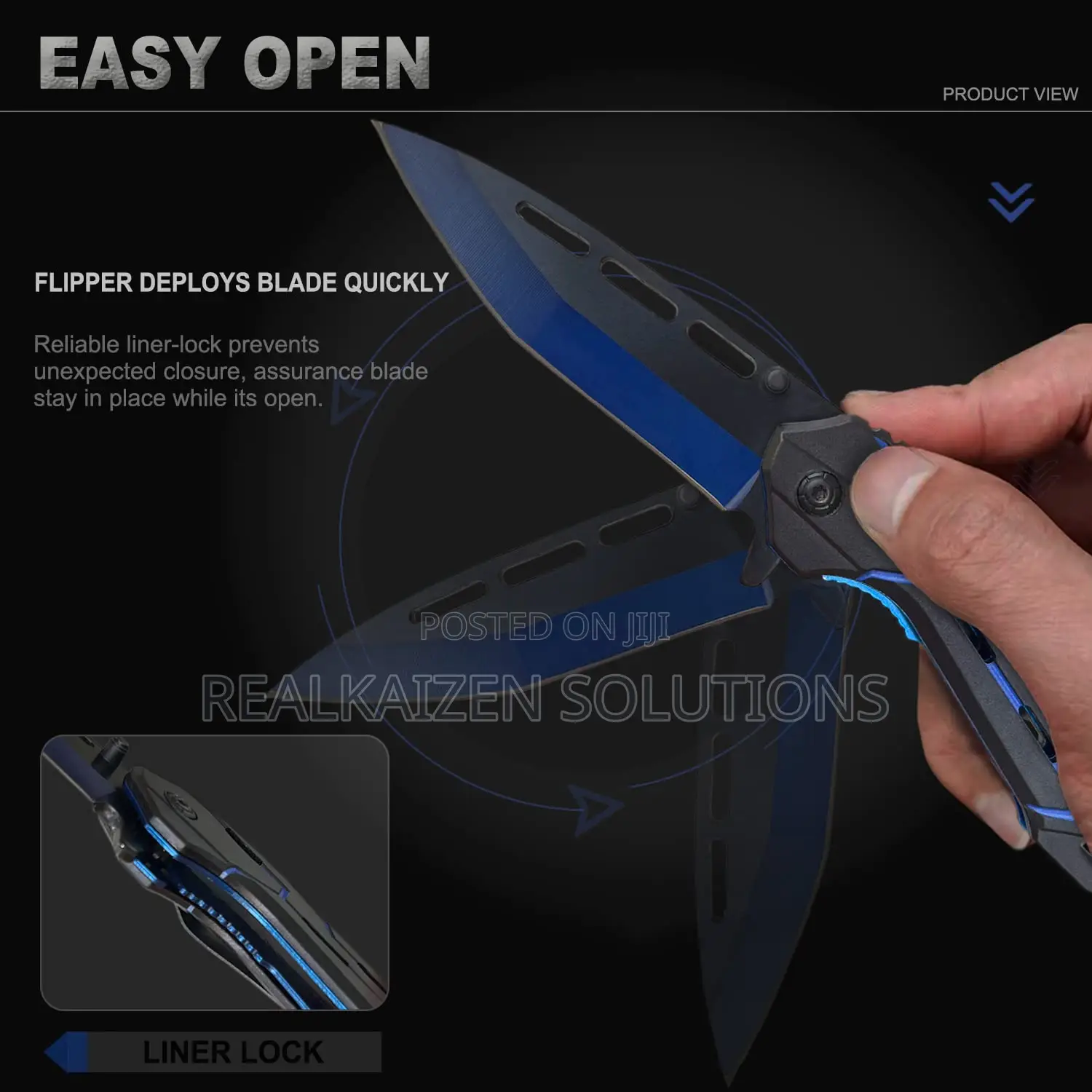 Survival Outdoor Folding | Camping | Hiking Pocket Knife
