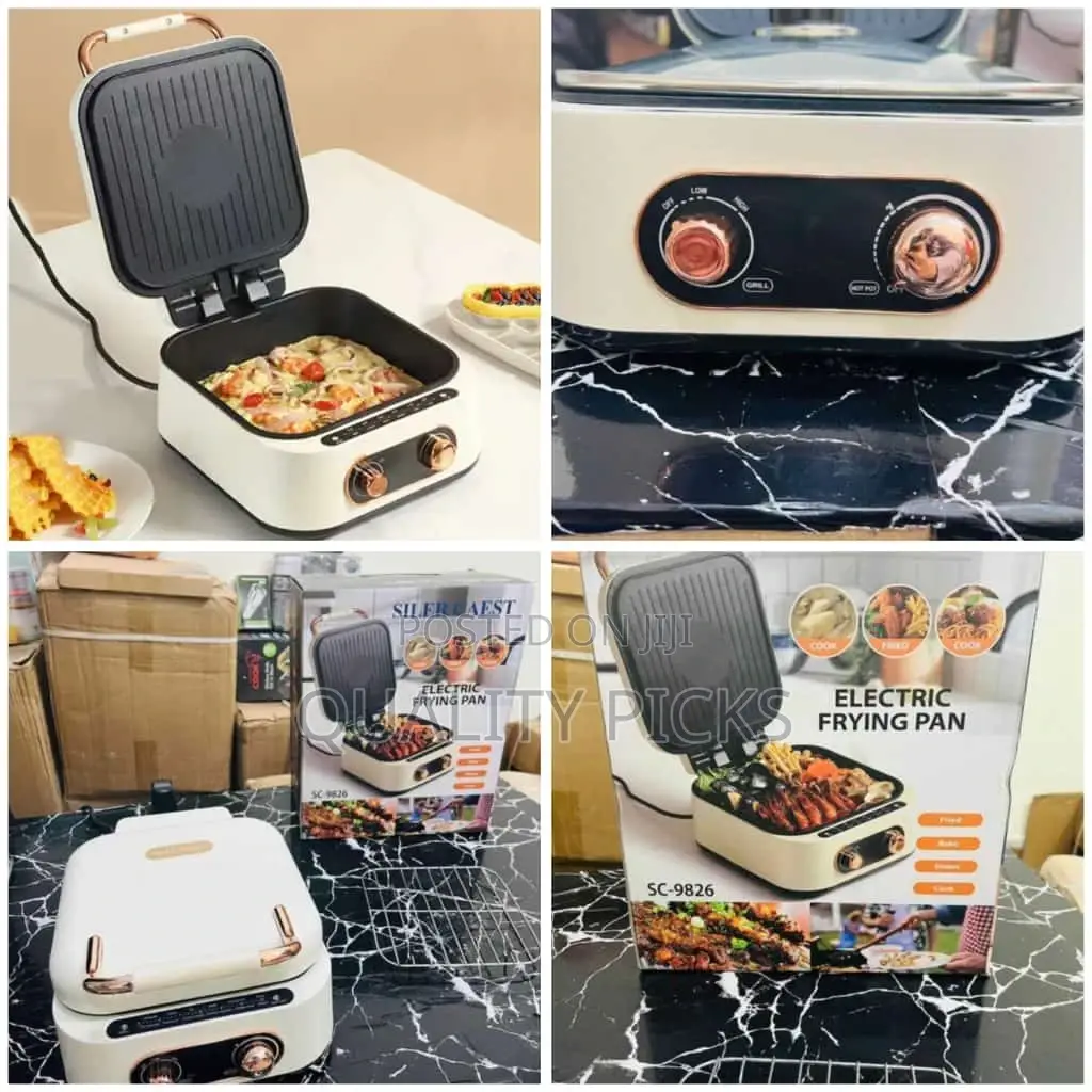 Double Electric Cooking Pan