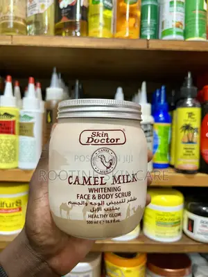 Skin Doctor Camel Milk Whitening Face Body Scrub