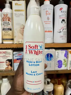 Swiss Sofn White Liat Hand Body Lotion Nourishing Lotion