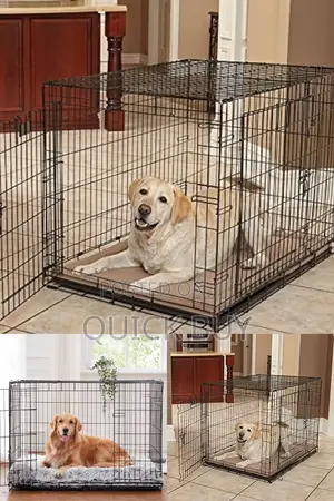 The Metallic Cat and Dog Crate/Home