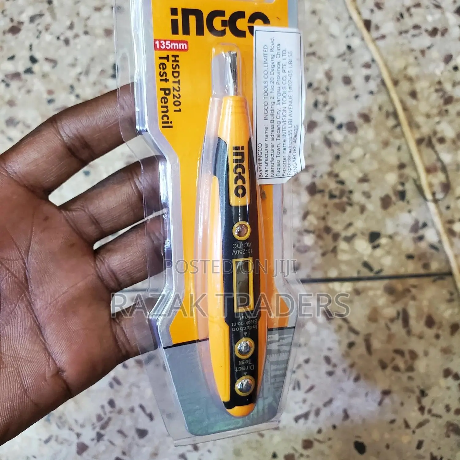 Ingco Test Pencil / Digital Voltage Tester