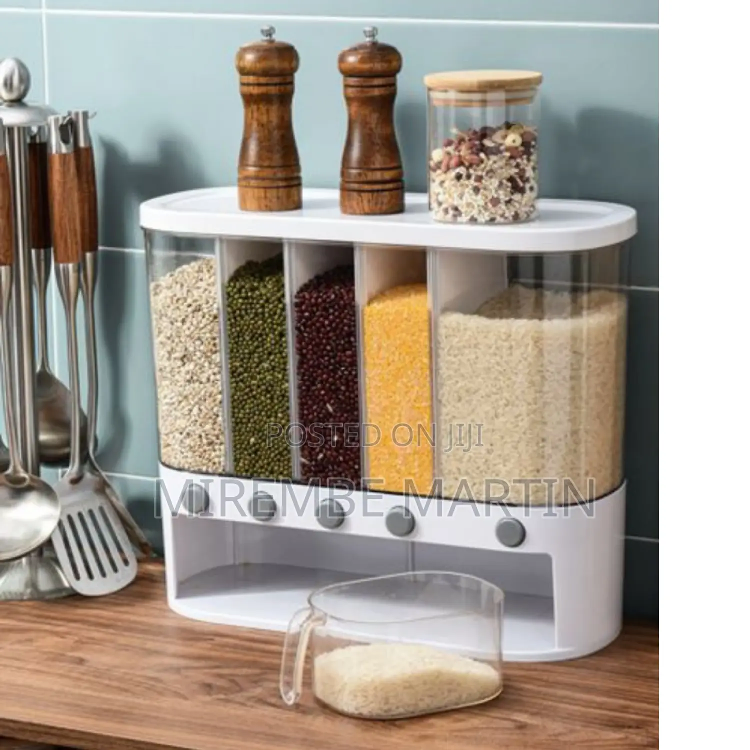 5 Grids Food Cereal Dispenser.