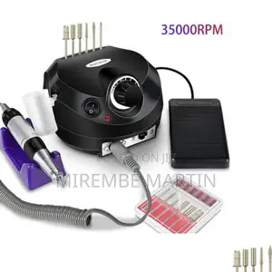 Electric Nail Drill Machine With Cutter Set.