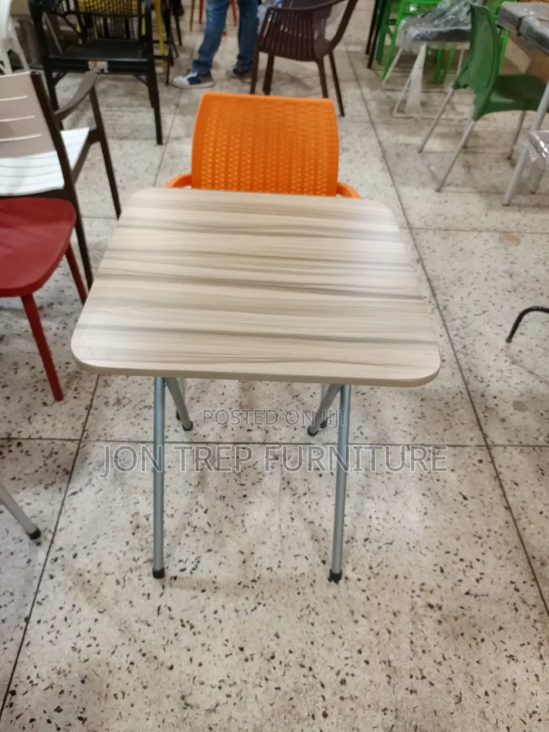 Reading Table With a Chair