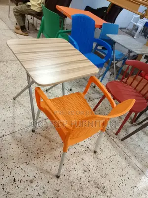 Reading Table With a Chair
