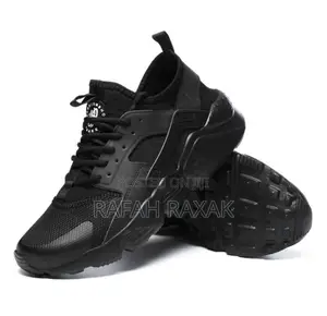 Original Black Nike Air Huarache Run Ultra Sneaker