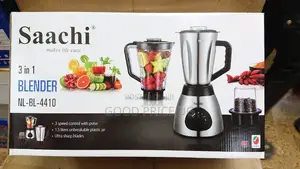3 in 1 Saachi Blender With Melamine and Stainless Jar.
