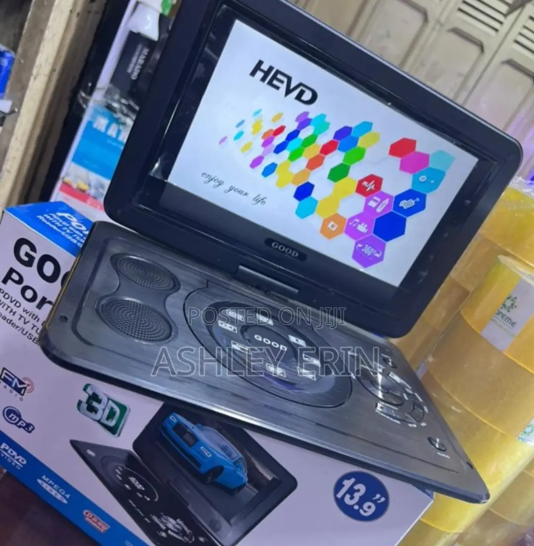 13.9 Inch Portable DVD Player With LCD Screen