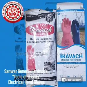Electrical Hand Gloves(11,000volts)