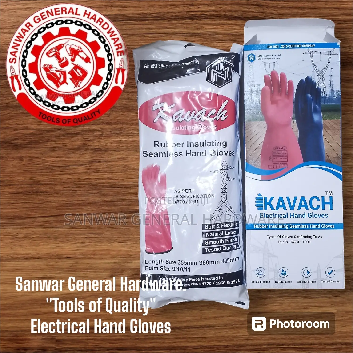 Electrical Hand Gloves(11,000volts)